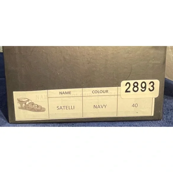 Anthropologie x Silent D Gladiator Satelli Tie-Up Sandals NWT Size 9 - Picture 13 of 16